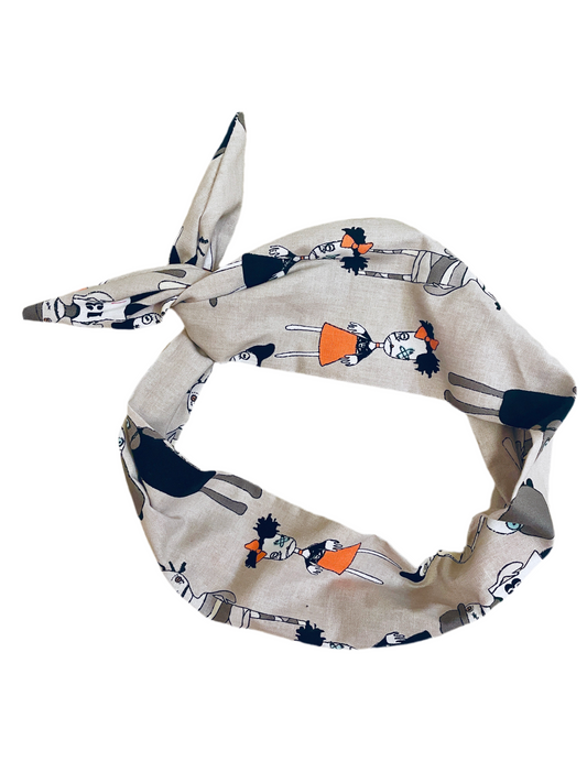 Tie Headband - Zombie Apocalypse