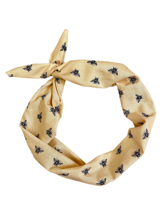 Tie Headband - Bees