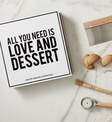 Pastry Baking Essentials Book Box - All You Need is Love and Dessert