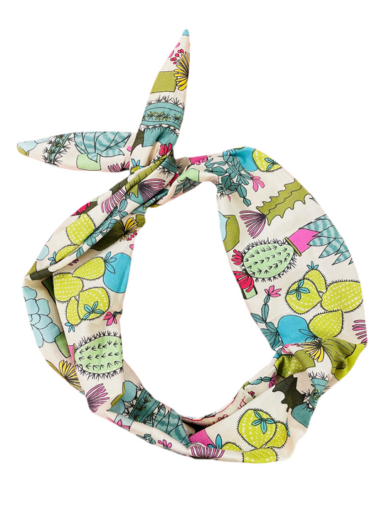 Amanda Bright Designs Cactus Original Tie Headband