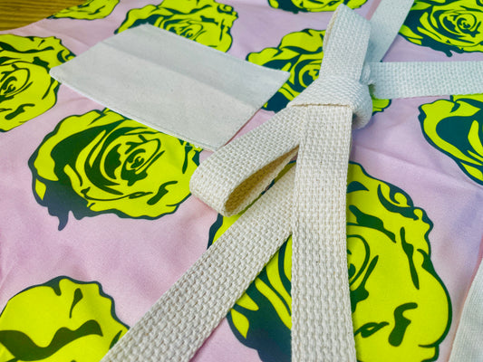 Pop Art Roses Apron