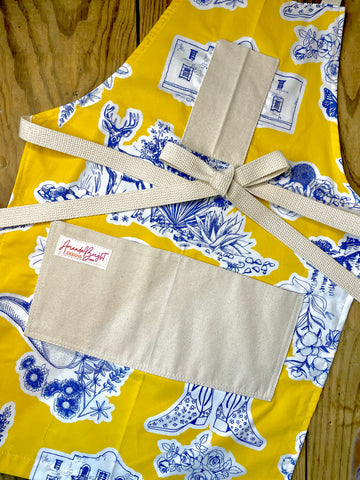 Texas Toile Apron