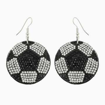 Soccer Earrings