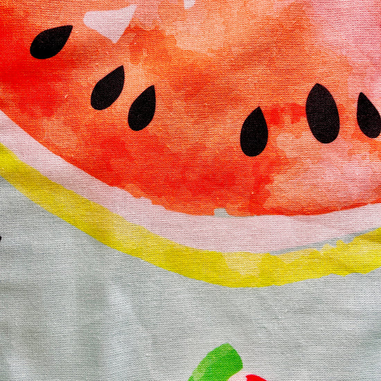 Shelby apron seeded watermelons with the rind cotton apron