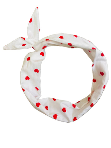 Amanda Bright Designs red hearts headband valentines