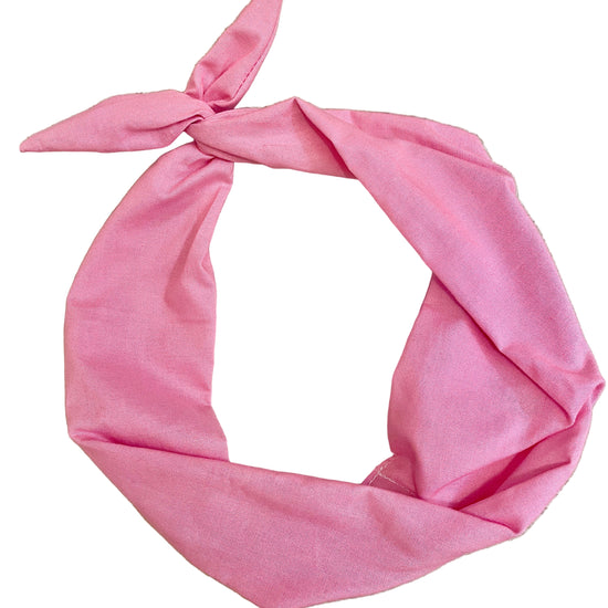 Amanda Bright Designs pink cotton headband for women of all ages