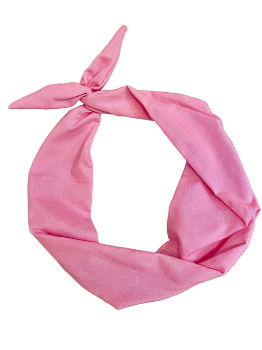 Amanda Bright Designs pink cotton headband for women of all ages