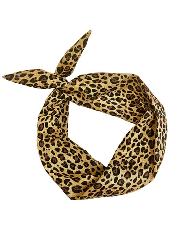 Amanda Bright Designs small print leopard headband for women of all ages