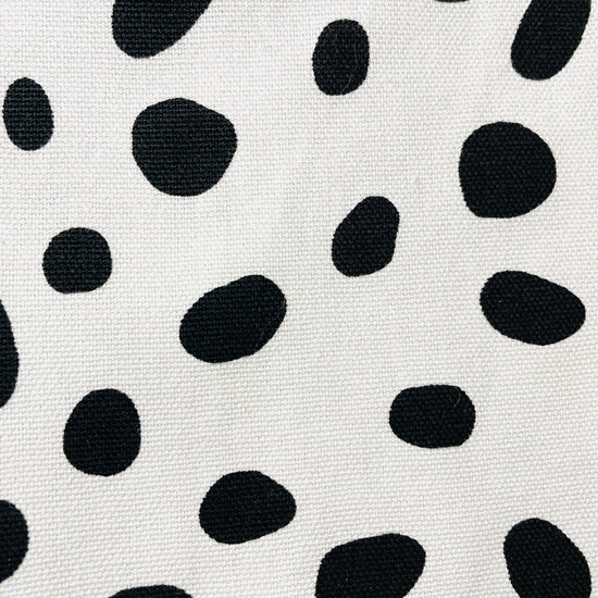 Amanda Bright Designs Darcy Retro Designer Apron Dalmatian Animal Print Midcentury Paris Fashion Pattern Fabric