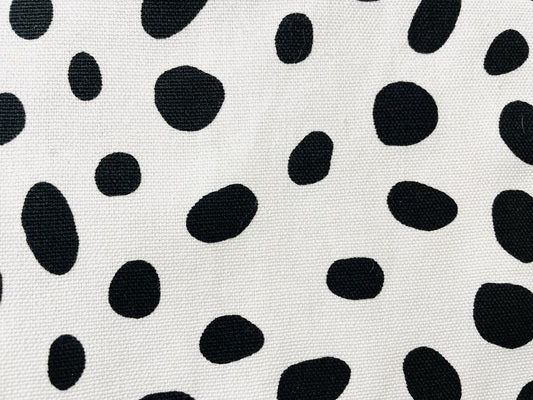 Amanda Bright Designs Darcy Retro Designer Apron Dalmatian Animal Print Midcentury Paris Fashion Pattern Fabric